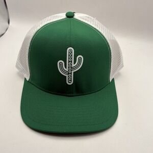 Good Good Golf "Drain It" Trucker Cap NWT Hat Adjustable Green Mesh Breathable